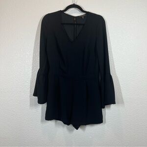 Massimo Fabro Italy black v-neck romper size 4